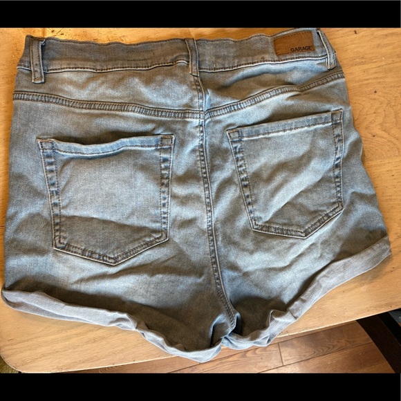 Garage Super Soft High Rise Denim Shorts - Picture 3 of 7